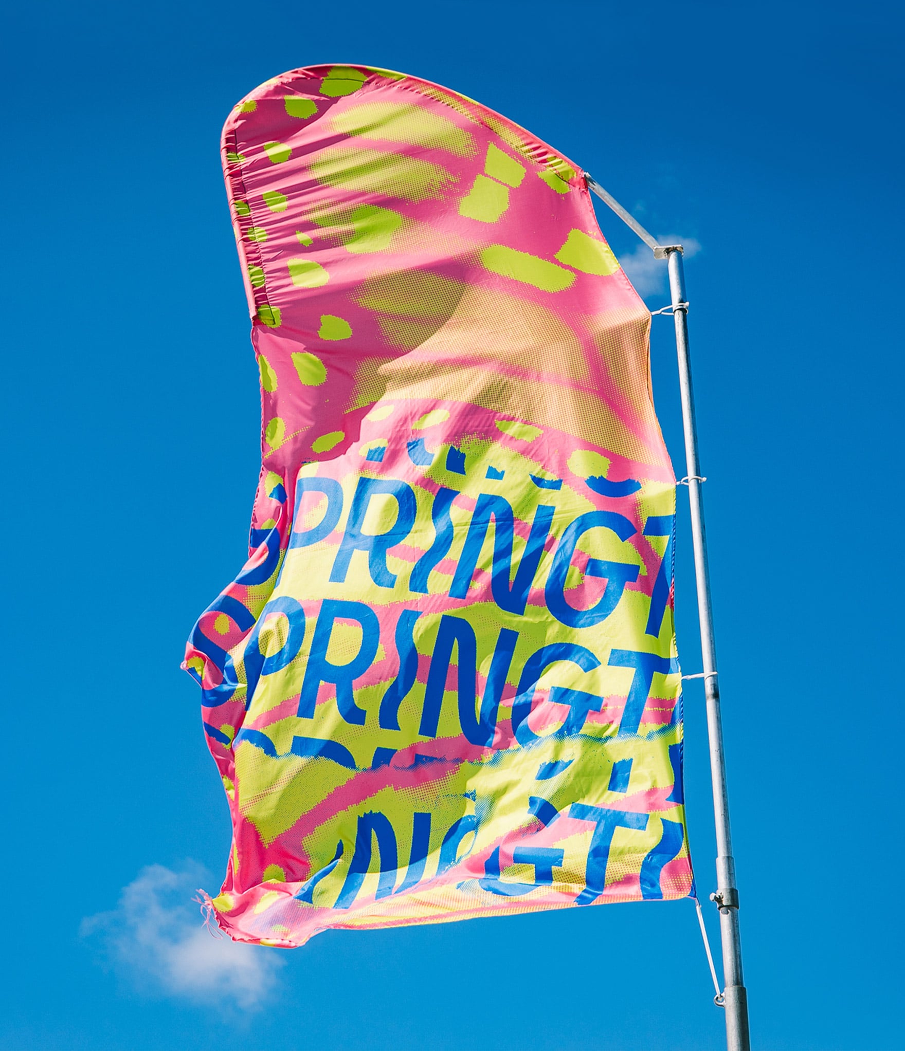 Banner Design showcasing Springtime graphics at SpringTime Festival Gold Coast 2-4 September 2022