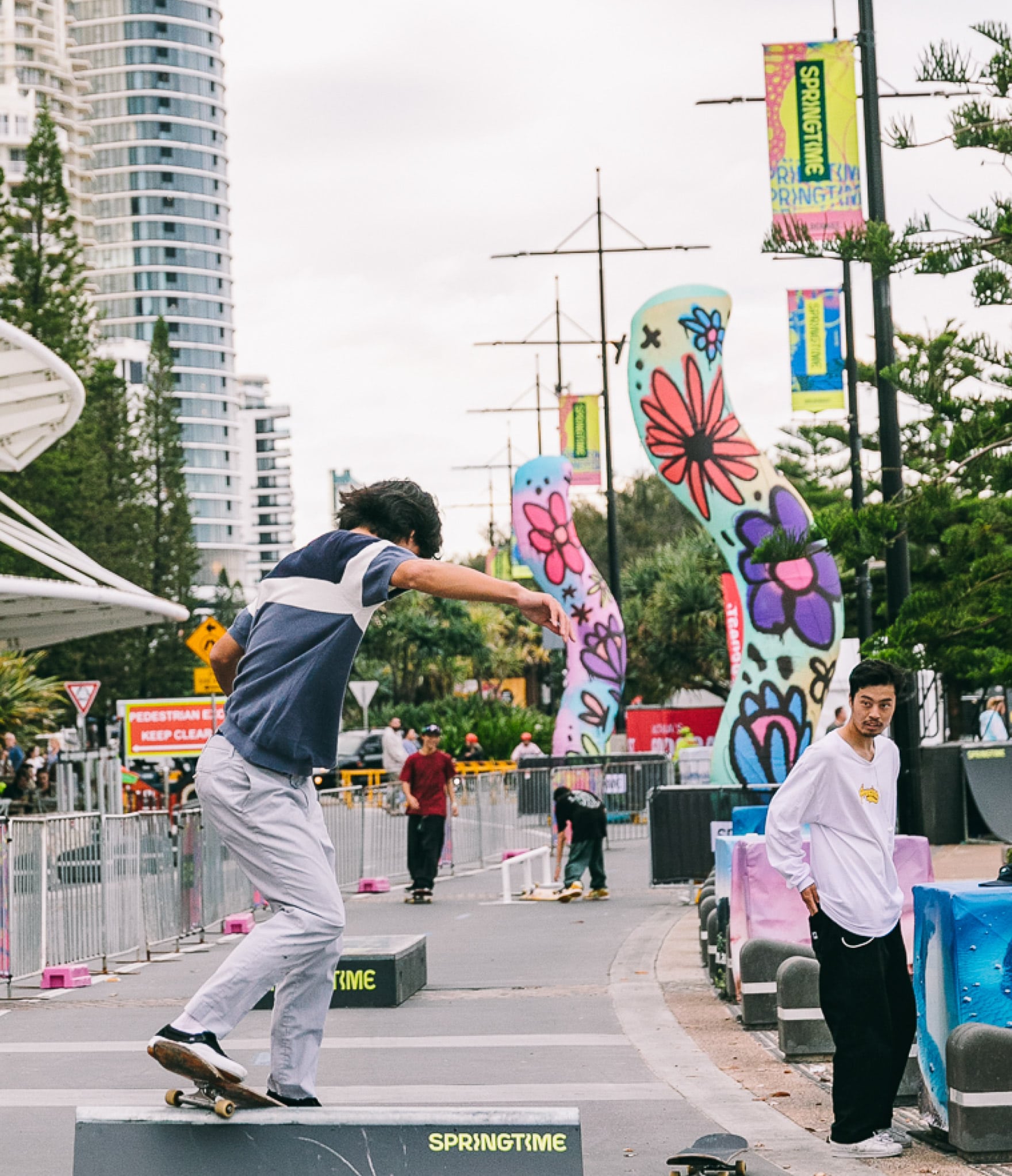Skateboarder at SpringTime Festival Gold Coast 2-4 September 2022